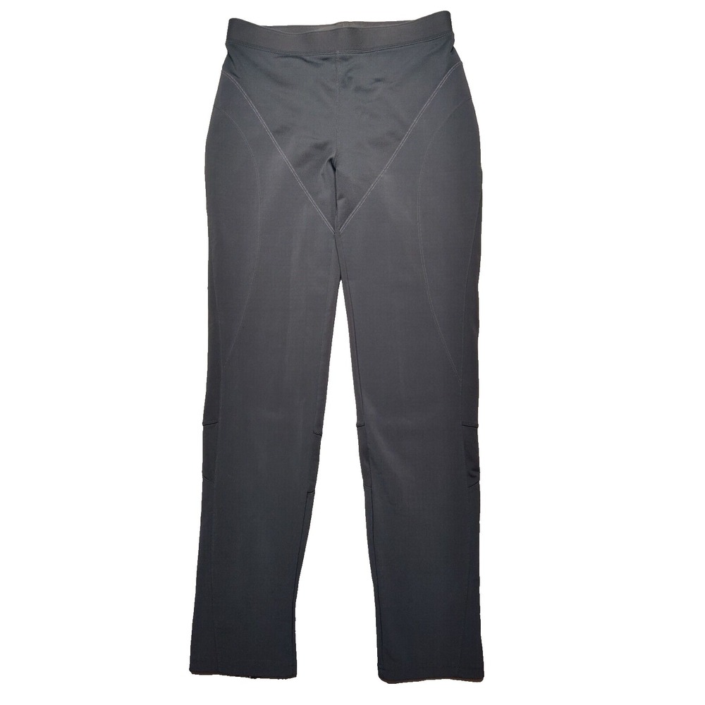 NIKE SPHERE PRO Women XS Gray Athletic Zip Leg Hem Activewear Workout Pants